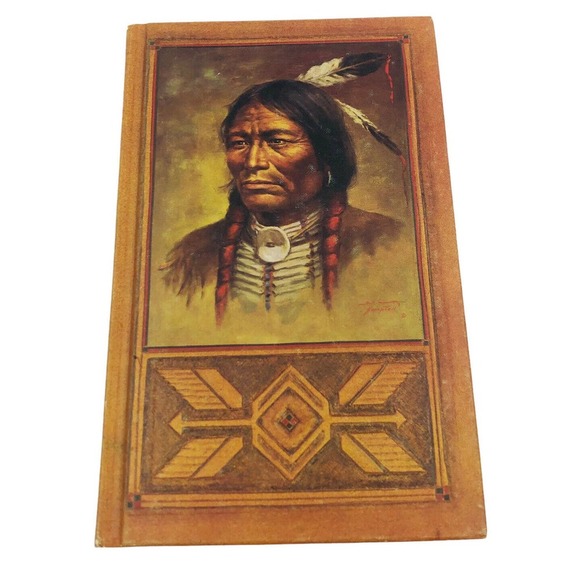 Bill Hampton Native American Blank Journal By Craftique Production Hardcover NEW - Picture 1 of 7